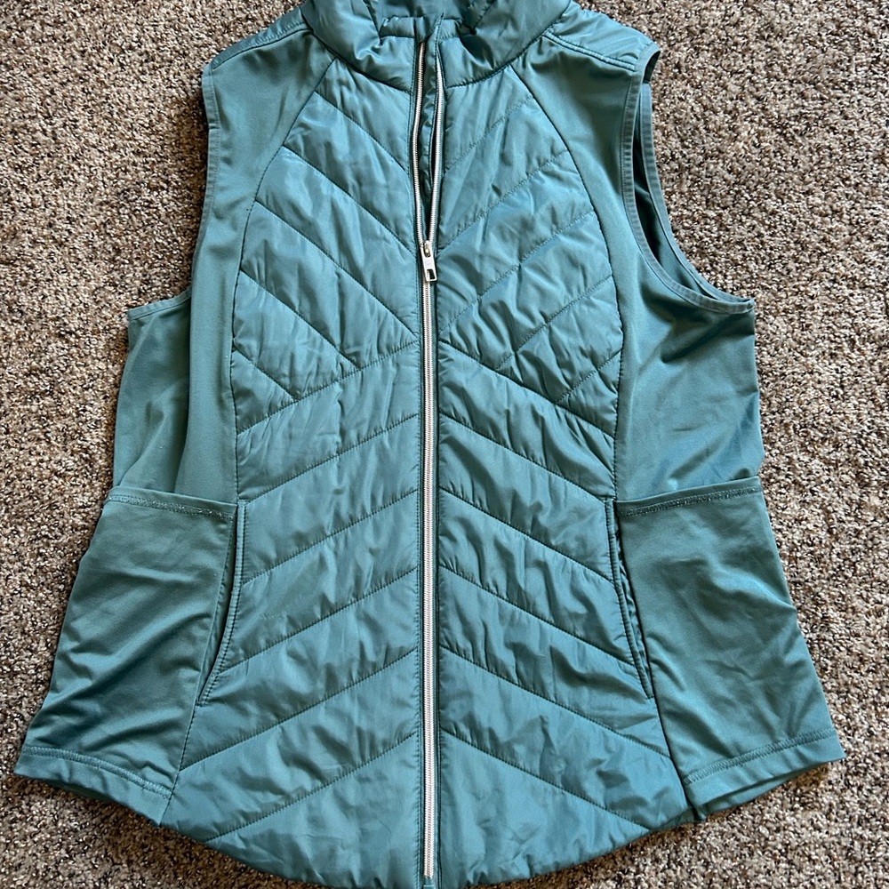 Maurices Teal Quilted Vest